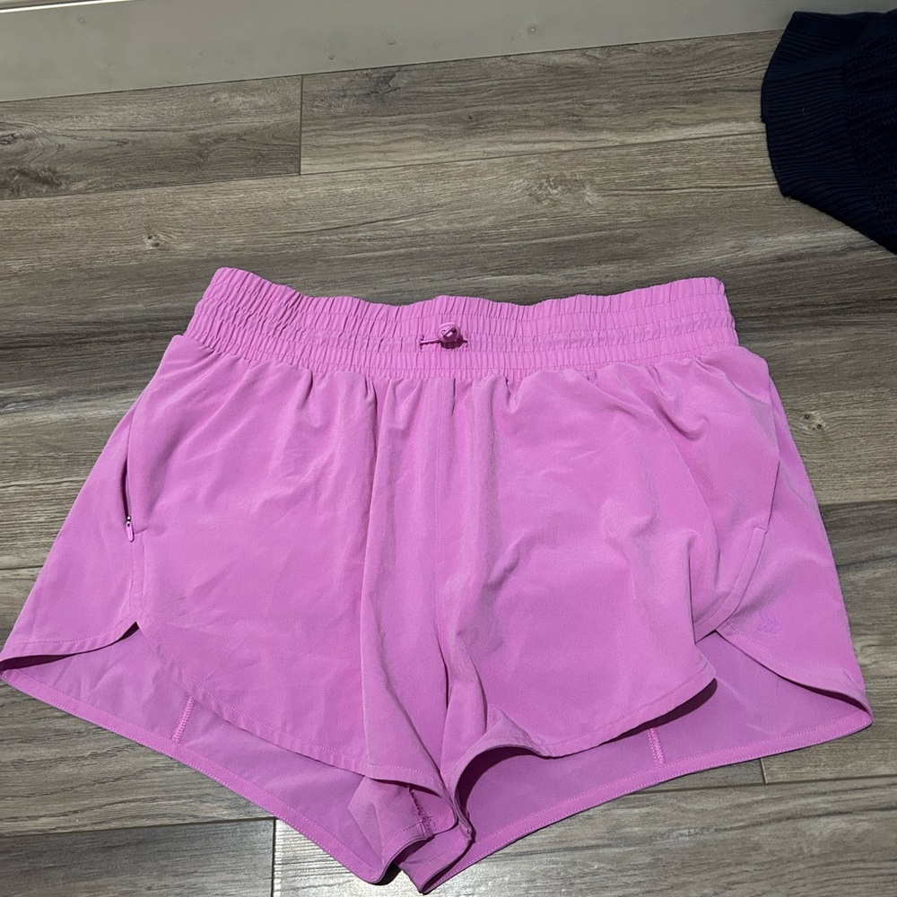 All in Motion Pink Athletic Shorts Lightweight Performance